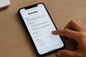 Aprenda a fazer Currículo pelo Celular de maneira descomplicada