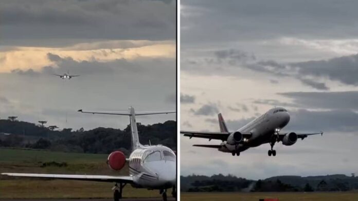 fortes-ventos-em-santa-catarina-fazem-o-aviao-‘descer-de-lado’-e-piloto-faz-pouso